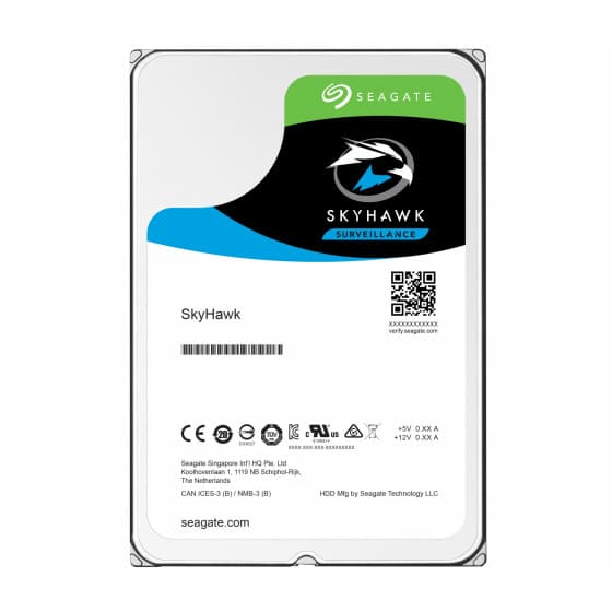 Накопители информации Жесткий диск для видеонаблюдения Seagate, Skyhawk ST2000VX015