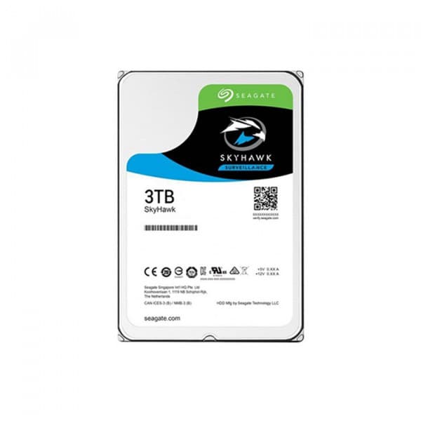 Накопители информации Жесткий диск для видеонаблюдения Seagate, Skyhawk ST3000VX009