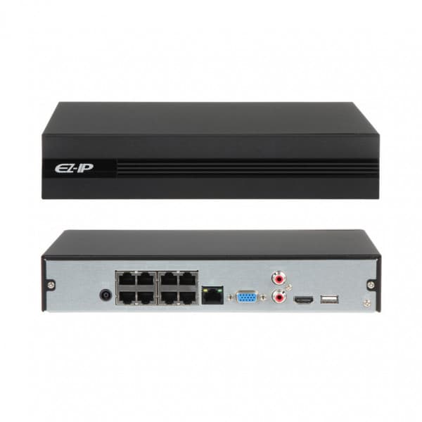 Видеорегистратор 8-канальные EZ-IP, EZ-NVR1B08HS-8P/H