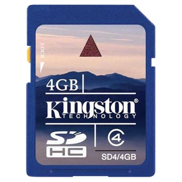Накопители информации Карта памяти SD SD, SD Card 4 Gb