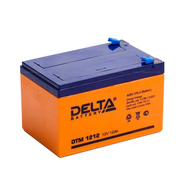 Блок питания Аккумулятор Delta, DTM 1212